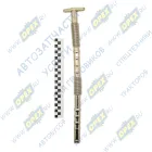 000.4859.269.000-02 Трубка (сталь) слива масла с ТКР ф22/флянец 2отв.ф10 L=440 "гофра" с/и КАМАЗ-УВК