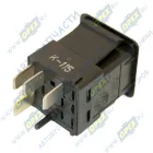 3842.3710-02.00 Выключатель-кнопка 24v 4контакта h=49 общего назначения МАЗ, КАМАЗ, ГАЗ, ЗИЛ, УАЗ КАМАЗ-УВК