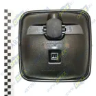 САКД458201.030 Зеркало (ПВХ) боковое КАМАЗ,МАЗ 24V 227х227 широкоугольное сфера с подогревом (дополнит.) КАМАЗ-УВК