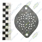 7405.1009145 Прокладка ромбич. 110х85; фвнутр=65; 2отв.ф8, маслоналивной горловины КАМАЗ-УВК