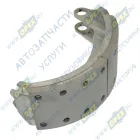53229-3501090-51 Колодка тормозная (580х140) КамАЗ ЕВРО-2; (литая) короткая накладка КАМАЗ-УВК