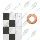 F00RJ01453 Кольцо (медь) С/И ф7х15х1.5 (вн.4-х гранник) распылит теплозащита, форсунка вспрыска Cummins, медь ф7х15х1,5 (внутр. 4-х гранник) КАМАЗ-УВК