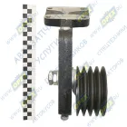 5297-1308110 Опора натяжная L=295; шкив ф120; 4 ручья КАМАЗ-УВК