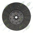 17.1601129 Диск сцепления ф380; шлиц=10; фшлица=4х6; фступ=42/34 ведомый универсальный под 152 КПП КАМАЗ-УВК