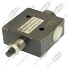 5511-8614010-10А Клапан ограничительный L=96х83 2вх М24х1,5,2отв.ф9 подъема платформы в сб.,КамАЗ КАМАЗ-УВК