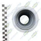 000.4859.150.000 Рукав глушителя (металлорукав) L=360 ф80 2 квадр.фланца по 4отв. ф10 Евро-2,3; (нержавейка) КАМАЗ-УВК