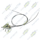 5320-8109020-10 Привод (рычаг) управления отопителя в сб. с тросами КАМАЗ-УВК