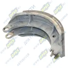 6520-3501090-51 Колодка тормозная (180мм) передняя с накладками; литая по середине вырез КАМАЗ-УВК