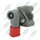 35205040010 Клапан растормаживания М16х1.5; черный+красный (сдвоенный) DAF LCV (1970-2020), KRONE (1970-2020), K?GEL (1970-2020), SCANIA LCV (1970-2020); 1738494 КАМАЗ-УВК