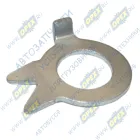 870851 Шайба (сталь) ф10х18х1 замковая с усами крышки под-ка 87, ГОСТ13465-77 КАМАЗ-УВК