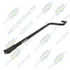 65115-1703325-40 Тяга ф38 L=1560 с наконеч.и кронштейном, кривая КПП КАМАЗ (с двигателем Cummins) КАМАЗ-УВК