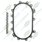 6520-2502101 Прокладка С/Ф; L=455х255х1 17отв.ф13 корпуса подшипника СМ КАМАЗ-УВК