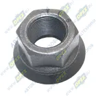 S88230-0200 Гайка колесная С/И M22х1,5 h=27 ключ-SW32 (юбка подвижная) ф46 ; универсальная BPW (1982-2020), IVECO Bus (1970-2020), K?SSBOHRER (1970-2020), MAN Bus; h=26 (с упорной шайбой, тефлон) колеса СМАЗ,КАМАЗ-ЕВРО,ГАЗон Некст КАМАЗ-УВК