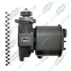 4310-3407200-12 Насос гидроусилителя (ГУРа) КАМАЗ в сборе с бачком и шестерней отвод М26 KAMAZ 4310 53212 [KamAZ-740.10 / KamAZ-740.20]; (ЕлецГидроПривод) КАМАЗ-УВК