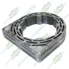 4325-2202085 Подушка (РТИ) L=190х190 h=40 фвнутр=140 опоры подвесного подшипника КАМАЗ-53229 КАМАЗ-УВК