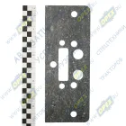 7406.1012100 Прокладка С/Ф; 85х225; 5отв.ф16, масл.фильтра КАМАЗ-УВК