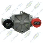 35205040010 Клапан растормаживания М16х1.5; черный+красный (сдвоенный) DAF LCV (1970-2020), KRONE (1970-2020), K?GEL (1970-2020), SCANIA LCV (1970-2020); 1738494 КАМАЗ-УВК