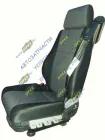 СИТ-6800040LW Сиденье водителя; (БК+поясничный подпор+подогрев) КАМАЗ-УВК