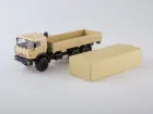 777.101623 Игрушка - Масштабная Модель; КАМАЗ-43118 бортовой с тентом в мягкой упаковке КАМАЗ-УВК