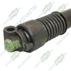 65115-1703325-40 Тяга ф38 L=1560 с наконеч.и кронштейном, кривая КПП КАМАЗ (с двигателем Cummins) КАМАЗ-УВК