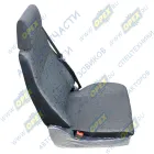 ВП6520-6800100-11 Сиденье водителя; с подголовником, регулировка.поясн.подпора, на пневмо-подвеске КАМАЗ-УВК