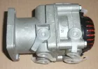 8299.3514100-10 Кран тормозной 2-х контурный МАЗ (БелОМО) КАМАЗ-УВК