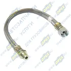 5320-3506060-20 Шланг тормоз. ф19 L=630-650 Г=М20+К24/Ш=М16+К22 в стальной оплетке гибкий КАМАЗ-УВК