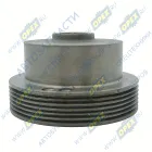 740.11-1307216 Шкив под поликлин.ремень ф25/ф115 водяного насоса h=65 (вентилятора) КАМАЗ