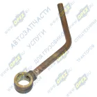 740.3509290-10 Трубка (медь) подводящая к 1-о цил. компр. ф12; L=245 кругл.шт22 КАМАЗ