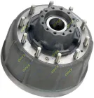 65115-3104007-02 Ступица с торм.барабаном заднего колеса в сборе с кольцом АБС КАМАЗ-Евро КАМАЗ
