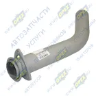4308-1203015-21 Труба выпускная ф72х76 L=675; квадрат.фланец 3отв. ф10 КАМАЗ