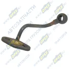 740.11-1011538 Трубка (сталь) ф6; L=130 кругл.шт10/фланец креп.2отв клапана системы смазки в сборе КАМАЗ