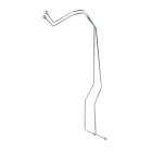 15.1772360 Трубка ф6; L=1200 под 2 штуцера ф10 крана делителя КАМАЗ