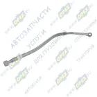 740.602-1118290-10 Трубка (сталь+шланг) ф16 L=620 Г=М18+К22/под штуцер ф14 подвода масла евро 4 КАМАЗ