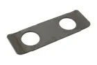 14.1701076 Планка упорная КПП болтов упорной шайбы пром.вала 63х20х1; 2отв.ф13, гнутая КАМАЗ