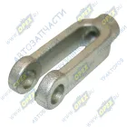 863400 Вилка S=9 L=55 Рвнутр=М8х1,25; 2отв.ф8 тяги педали газа КАМАЗ