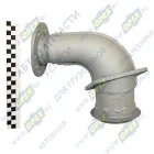 54115-1203010-05 Патрубок ф65/ф90 L1=178 L2=155 квадр.флан.4отв/кругл.фл 8отв.,приемный КАМАЗ-ЕВРО КАМАЗ