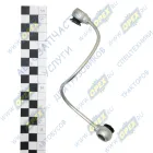 740.50-1111573-90 Трубка (сталь) ф4; L=230 под 2 штуцера ф10 подвода воздуха к корректору КАМАЗ