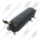 53205-8106262 Бачок топл. L=400х135;2штуц. Рнаруж=16х1,5/угл. штуцер Рнаруж=10х1 подогрев(15.8106) КАМАЗ