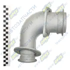 54115-1203010-40 Патрубок ф65/ф90 L1=178 L2=155 квадр.флан.4отв/кругл.фл 8отв.,приемный КАМАЗ-ЕВРО КАМАЗ