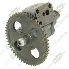 740.1011011 Насос масляный для а/м КАМАЗ (Евро 0) 740.10 (с шестерней); с шестерней в сборе и прокл. регулировочной КАМАЗ