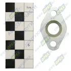 740.3509294 Фланец ромбич. 28х46; фвнутр=12; h=5; 2отв.ф6 трубки компрессора КАМАЗ