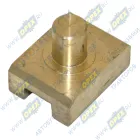 14.1702035 Вкладыш (бронза) L=40х30х14 (сухарь) вилки 4-5 КПП КАМАЗ