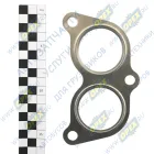 7403.1008064 Прокладка С/Ф; выпуск.трубы(коллектора) ЕВРО(очки) 65х150х0,5 фвнутр=48х2 3отв.ф10 сталь КАМАЗ