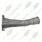 7406.1009138 Патрубок (силумин) маслозаливной L=290 ф56 Рвнутр=М48х2/фл 2отв.ф9 ЕВРО-2 КАМАЗ