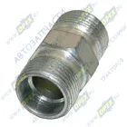 53205-3506452 Фитинг (штуцер) прямой; Рнаруж=М22х1,5/М22х1,5; К=27 L=32 прямой/прямой КАМАЗ