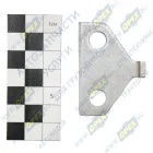 5320-2403043 Стопор гайки (сталь) L=52х37 2отв.ф9 дифференциала полуоси КАМАЗ