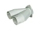 55105-1201035-20 Тройник системы выпуска газа 2хф95/треуг. Фл 3отв.ф10 L=260 глушителя КАМАЗ