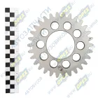 7406.1005031 Шестерня коленвала z=30 h=22, 10 посад.отв. ф17, прямозубая; (со штифтом) КАМАЗ