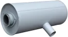 5325-1201010 Глушитель с двойным прямым выходом ЕВРО КАМАЗ